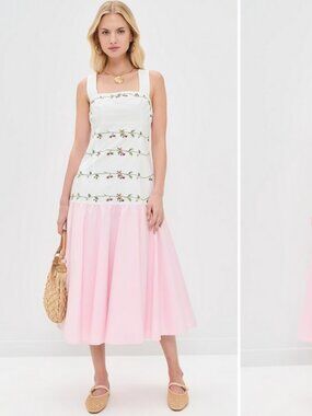 NWT Fanm Mon Cagla Dress, Strawberry Fields